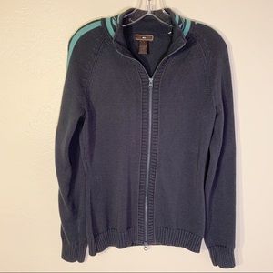 REI Coolmax Full Zip Sweater  M